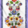 Puuvilla Kangas – Łowicz-folklore, violetit raidat