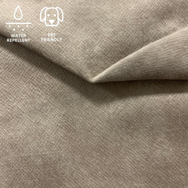 Verhoilukangas Terra Velour - beige