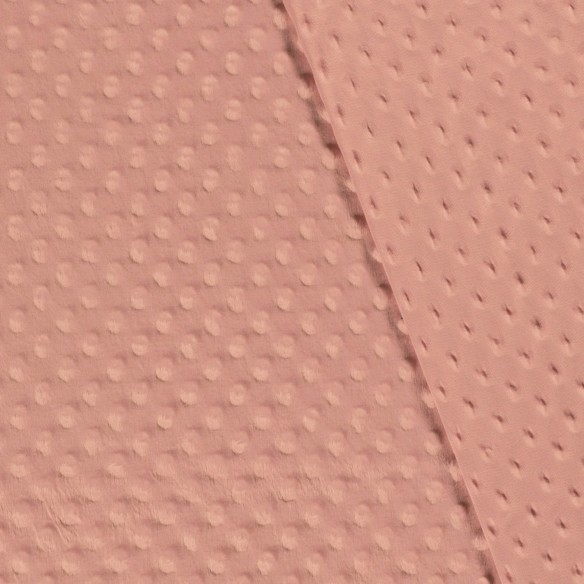 Minky Fabric - Powder Pink 300 g