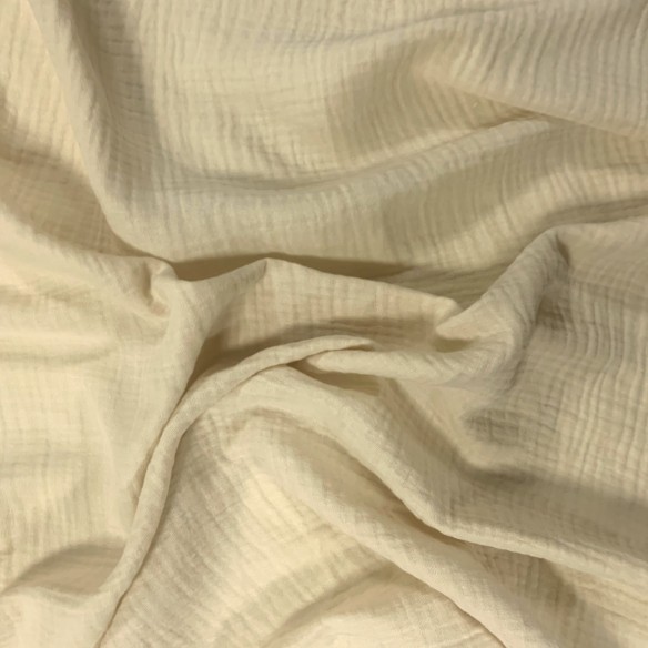 Cotton Muslin Double Gauze - beige