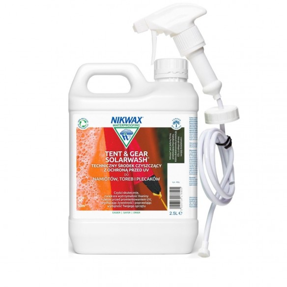 Kankaan vedeneristysaine TENT & GEAR SOLARWASH 2,5L