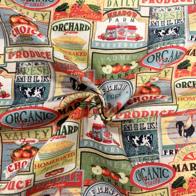 Premium Cotton CHINTZ - Farmers Market