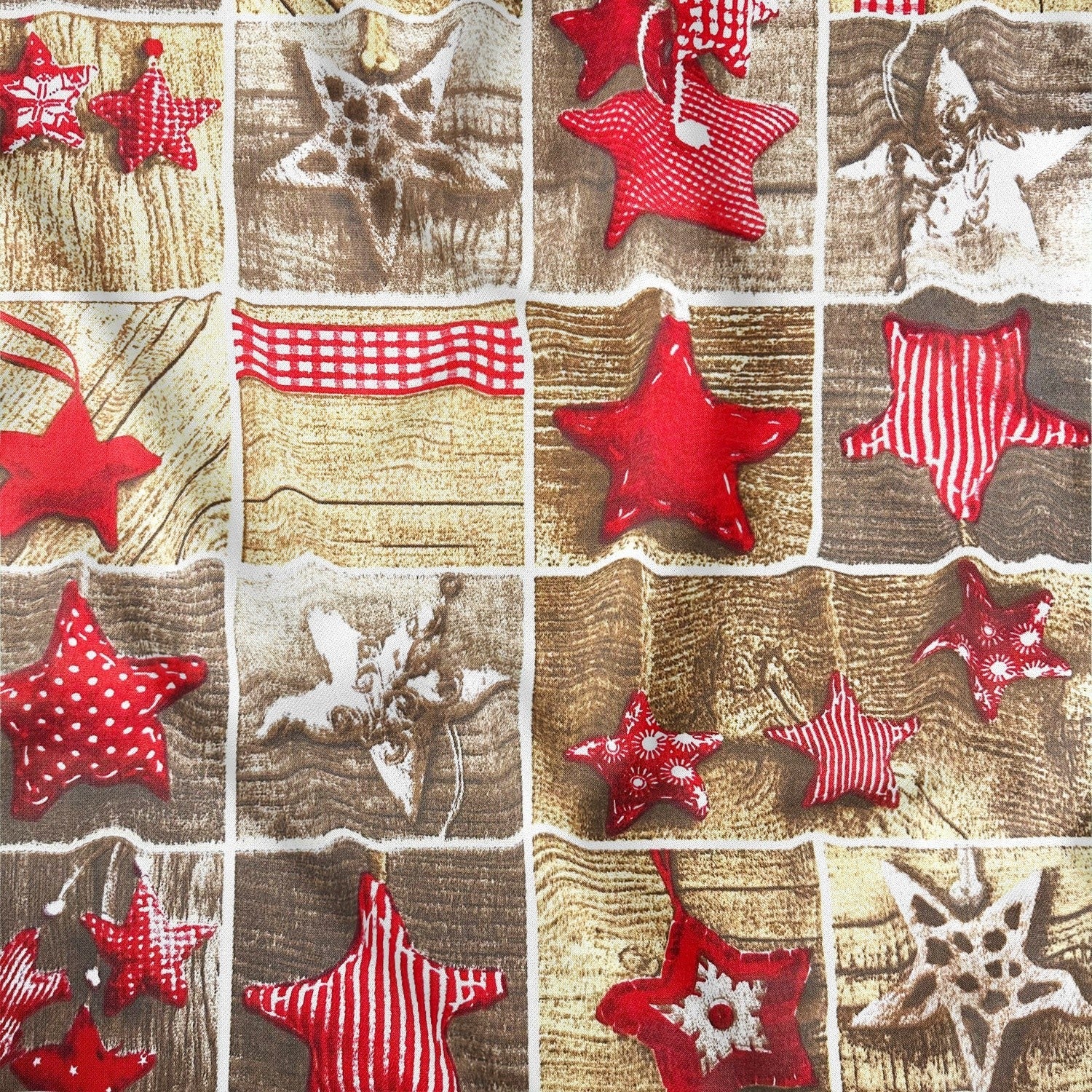 Cotton fabrics with hearts