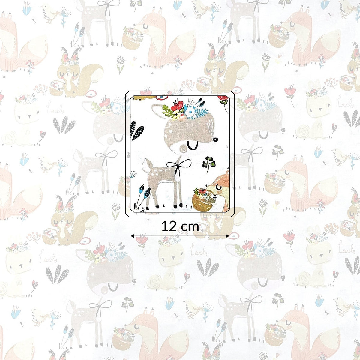 Cotton Fabric - Bambi