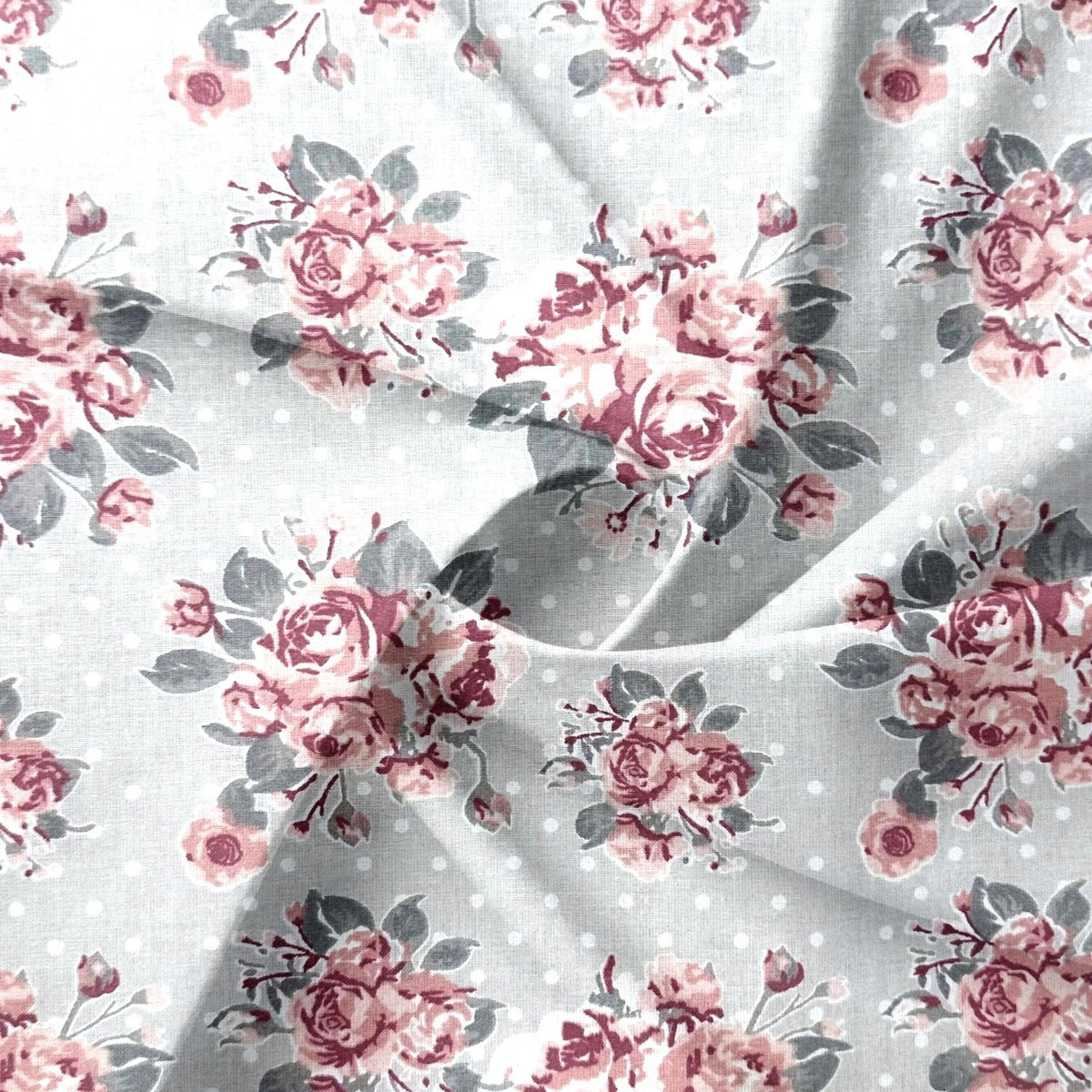 Cotton Fabric - Bouquet of Roses