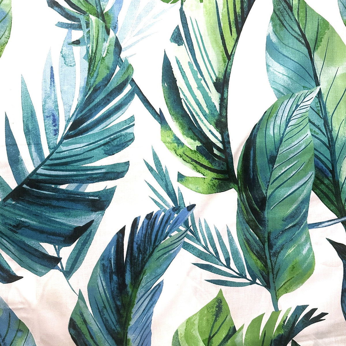 Cotton Fabric - Geen Palm