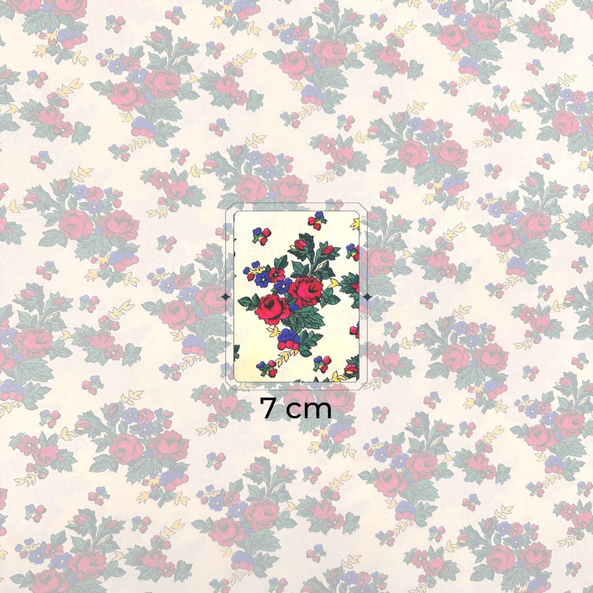 Cotton Fabric - Highland Flowers Beige