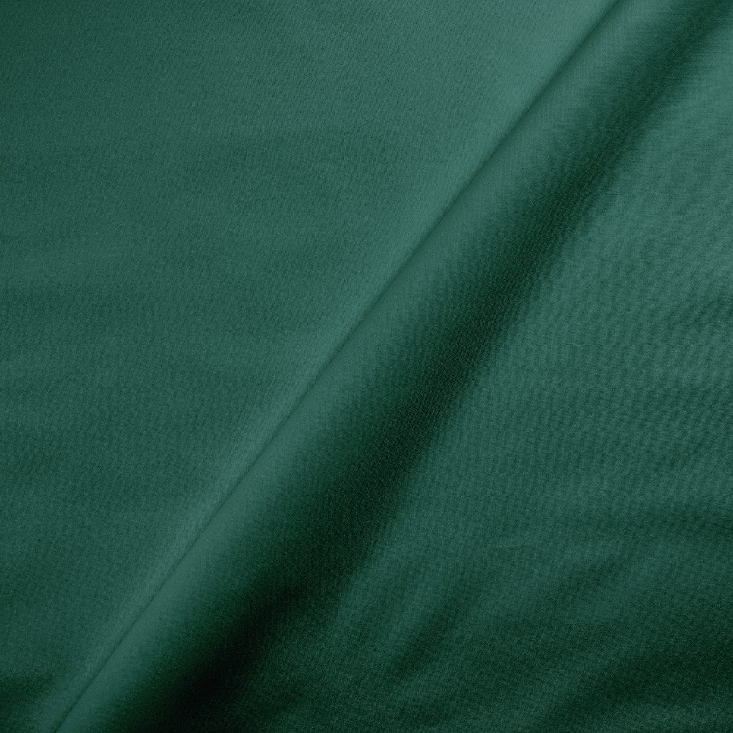 Cotton Fabric - Mono Bottle Green