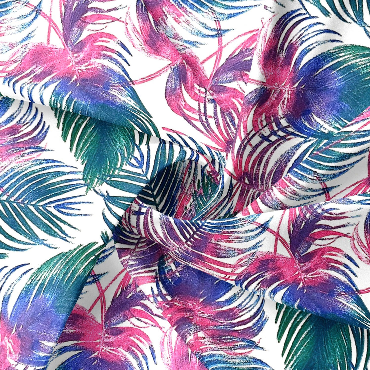 Cotton Fabric - Palm Leaves Monstera