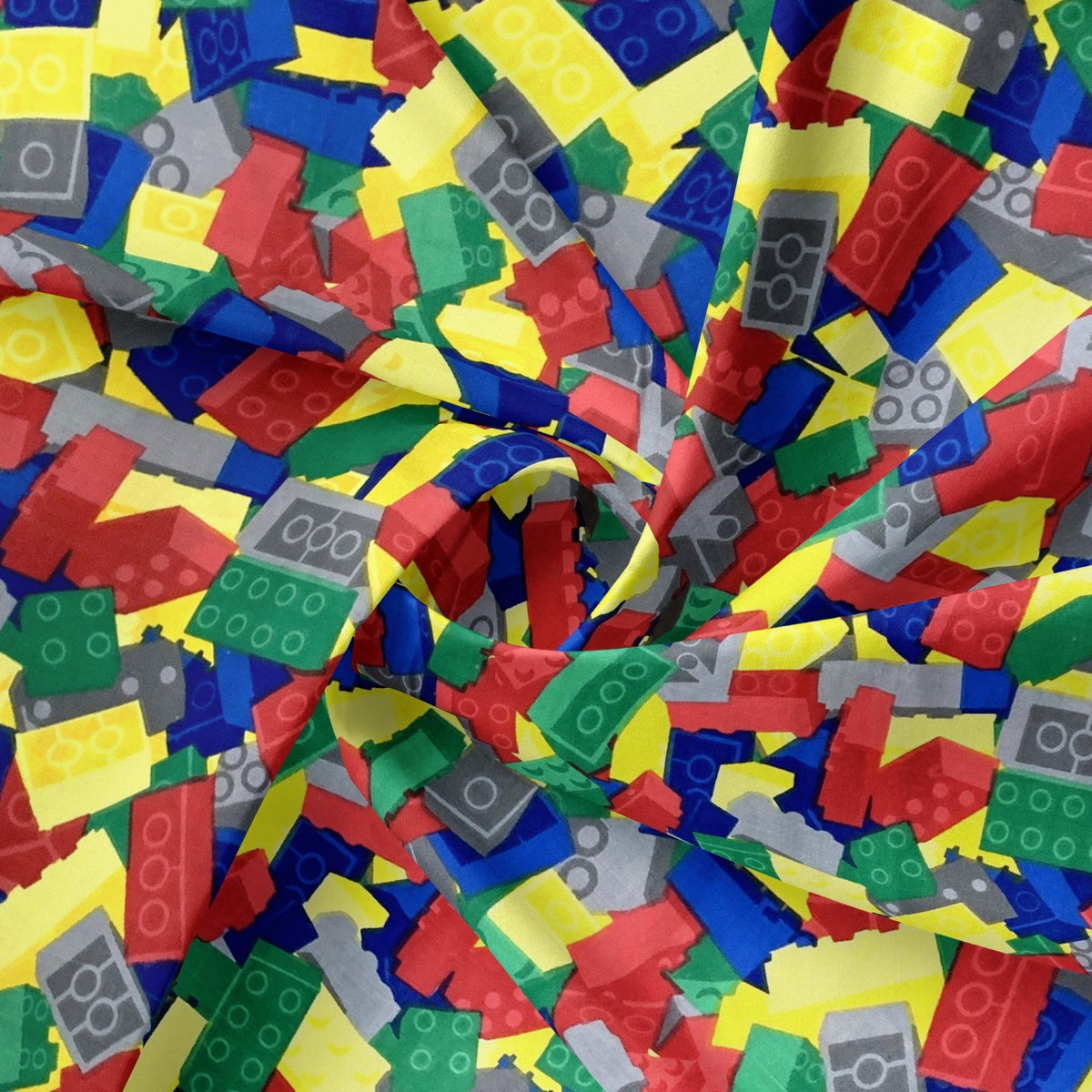 Cotton Fabric - Toy Blocks