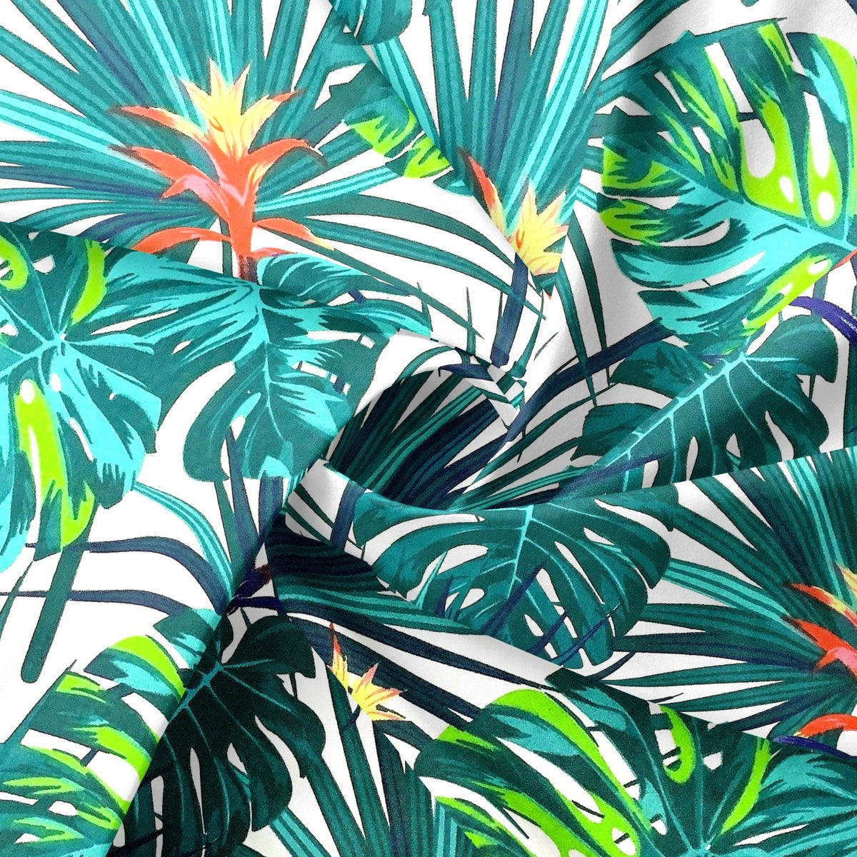Cotton Fabric - Tropical Monstera