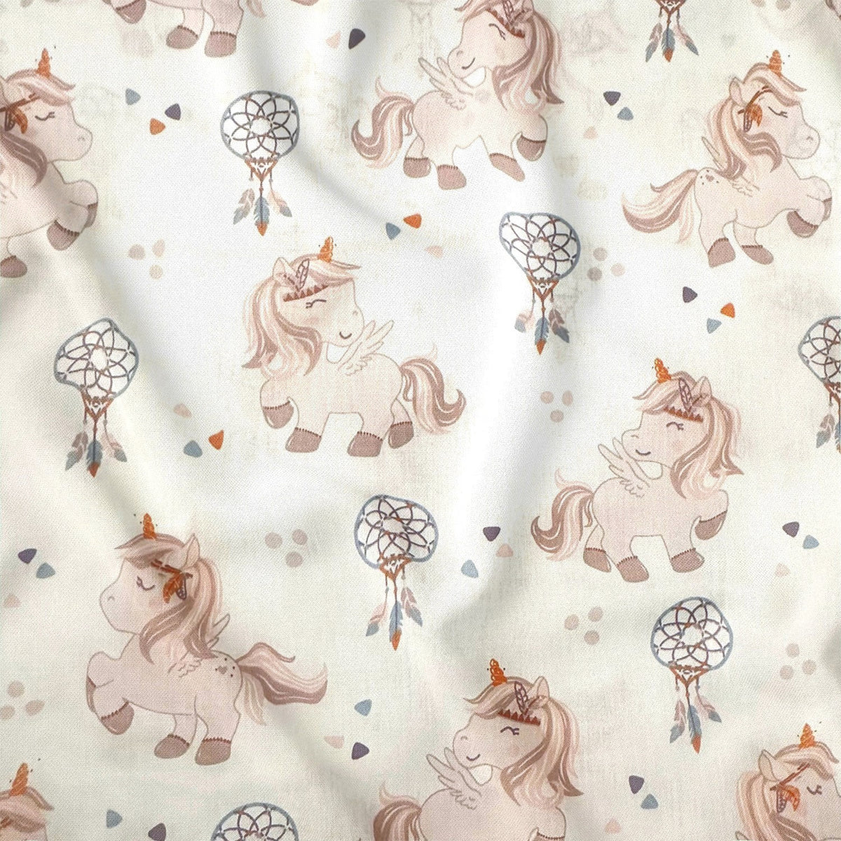 Cotton Fabric - Unicorns and catchers
