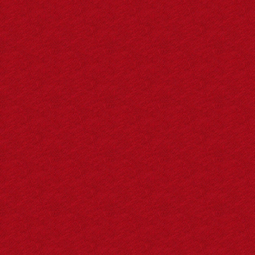 French Terry Knit - Red