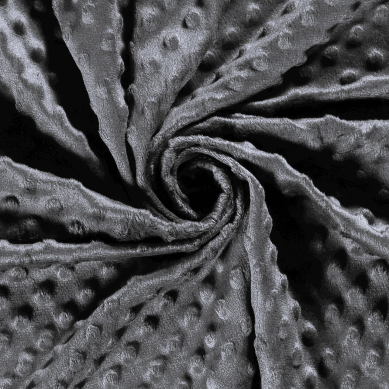 Minky Fabric 300 g - Dark Grey