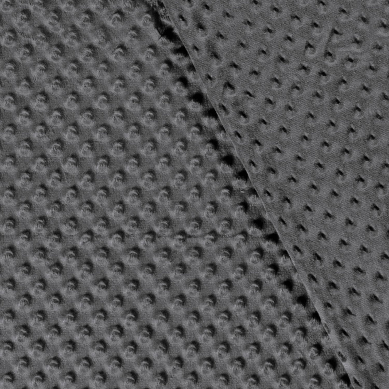 Minky Fabric 300 g - Dark Grey