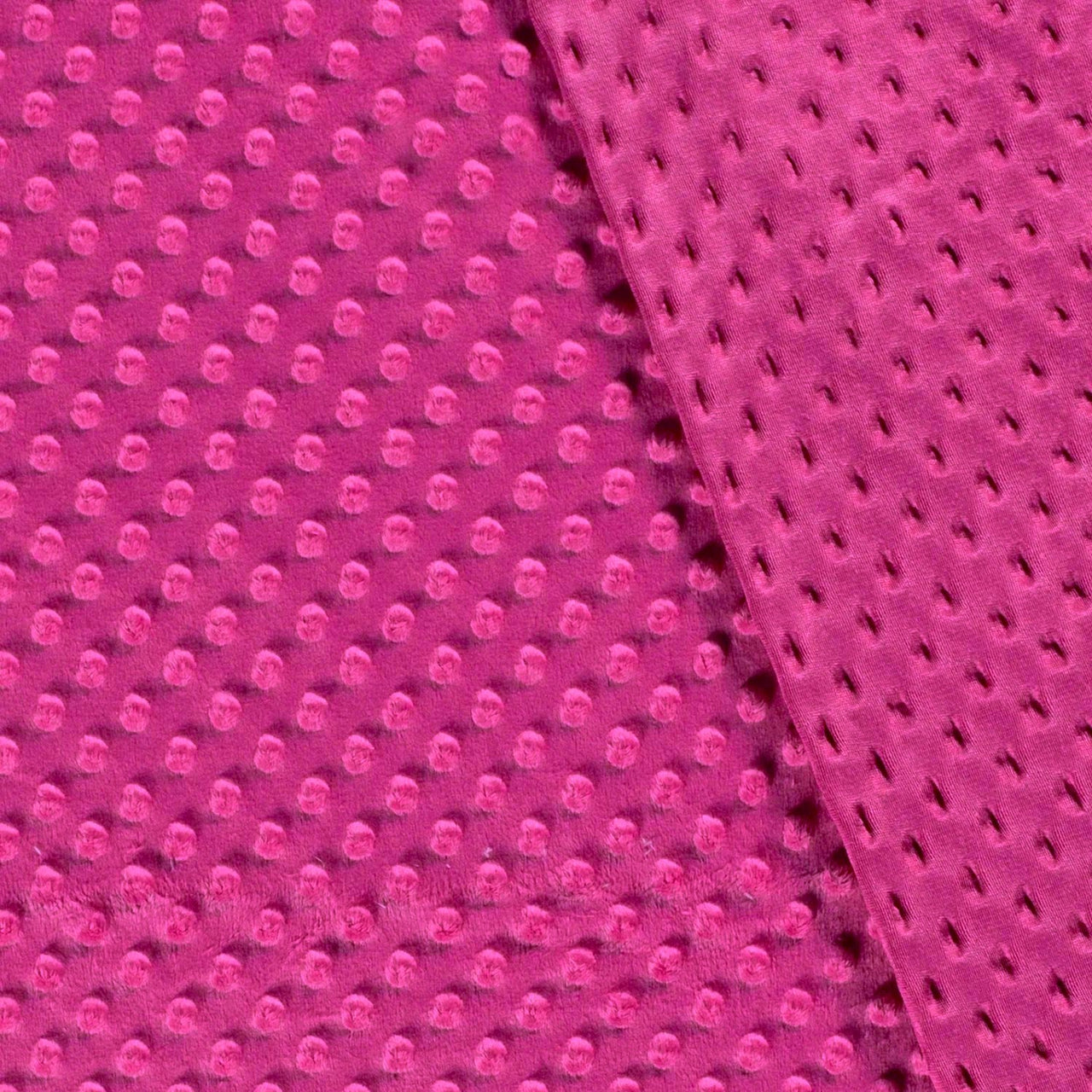Minky Fabric 300 g - Dark Pink