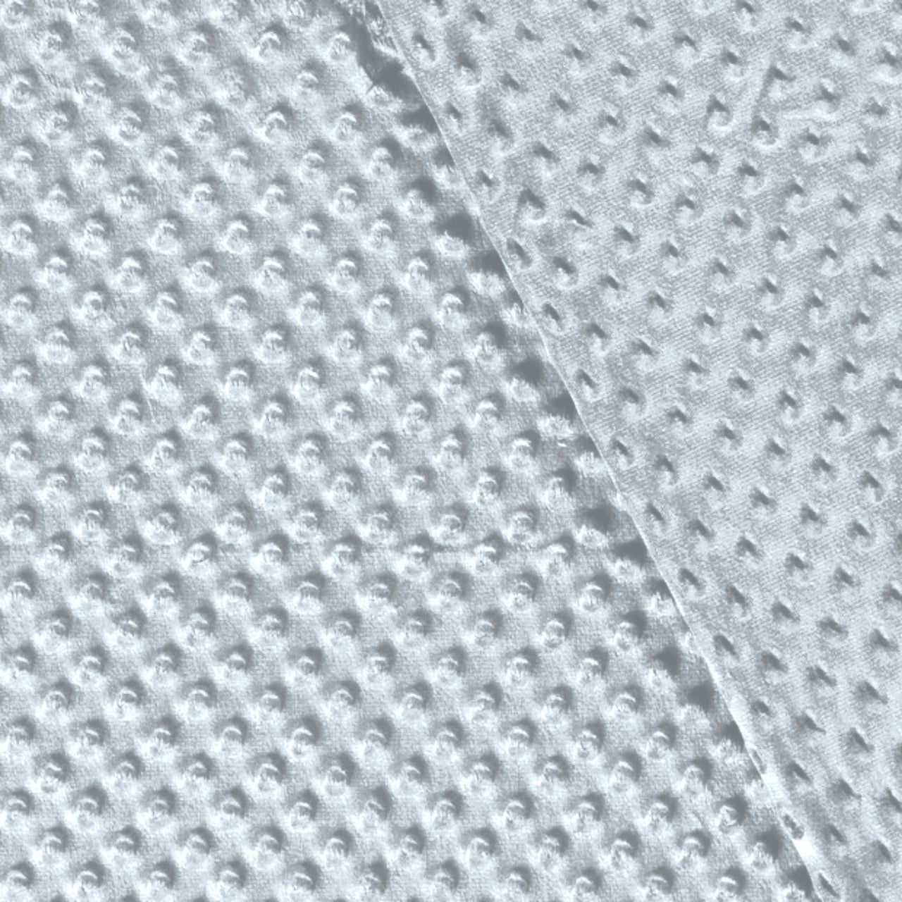 Minky Fabric 300 g - Light Grey