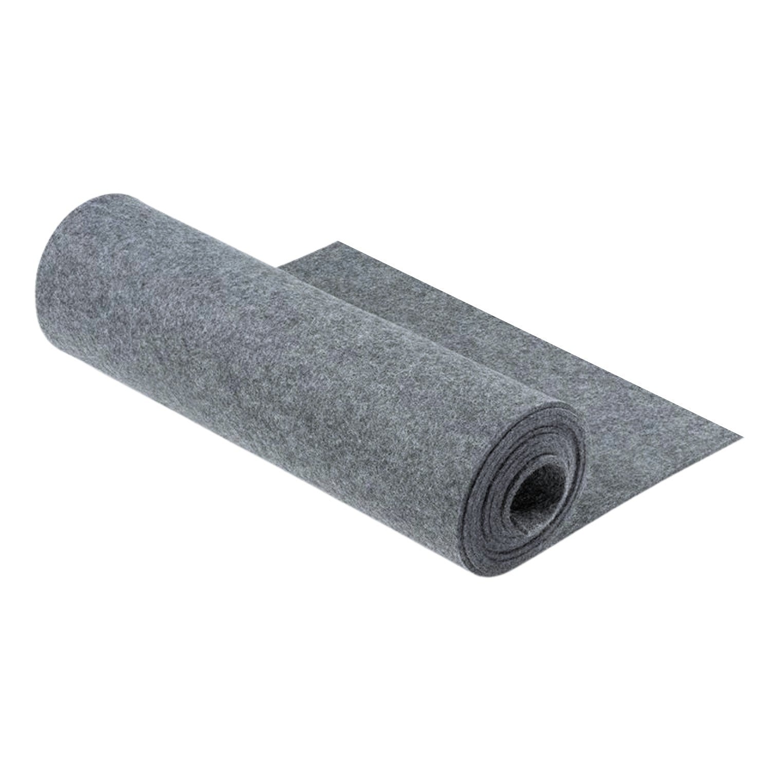 Technical PES Felt - thickness 5.5 mm, weight 550 g/m² - EU Certified - Grey