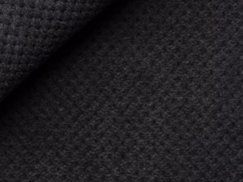 Upholstery Fabric DOT Velour - Black