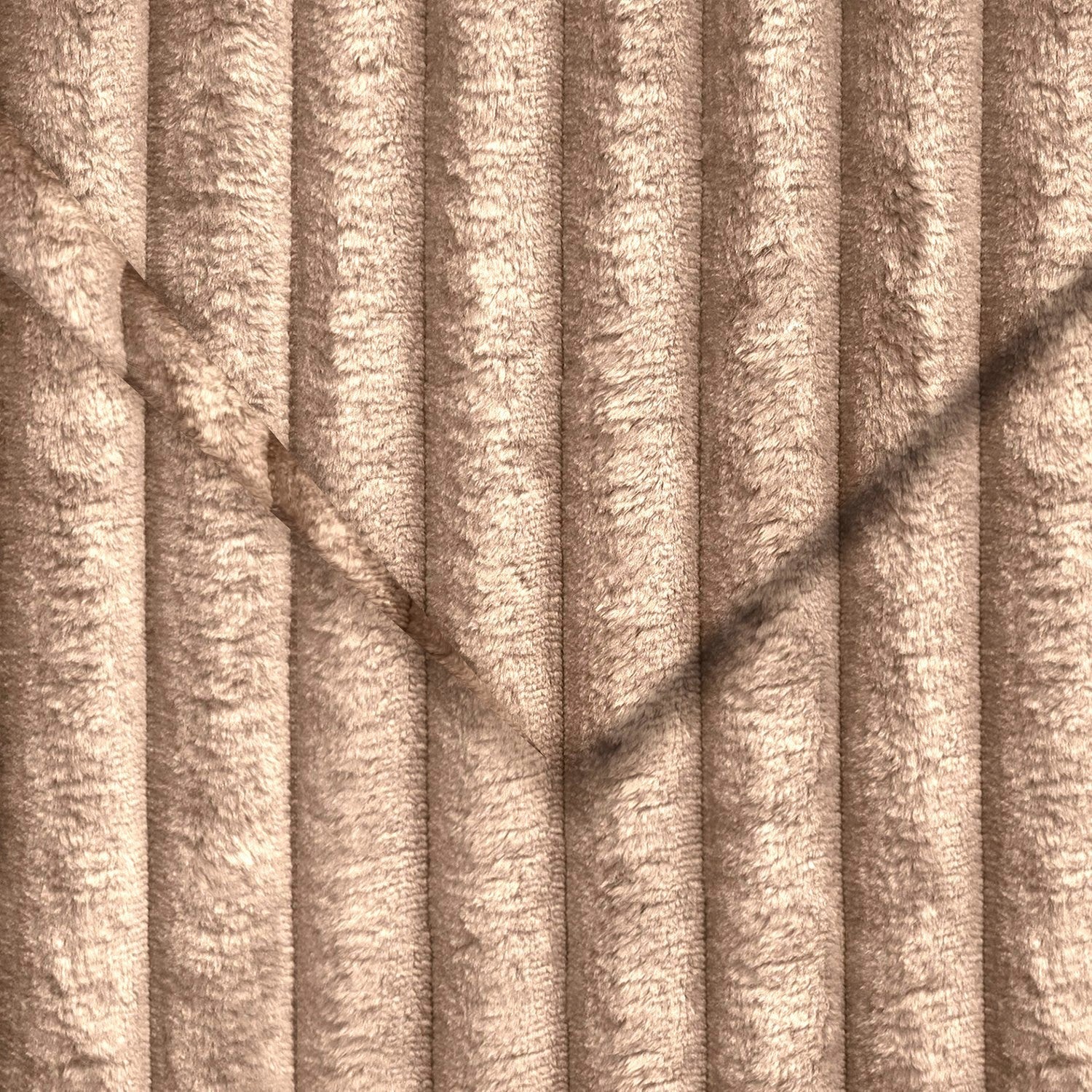 Upholstery Fabric TILIA Velour - Cappuccino