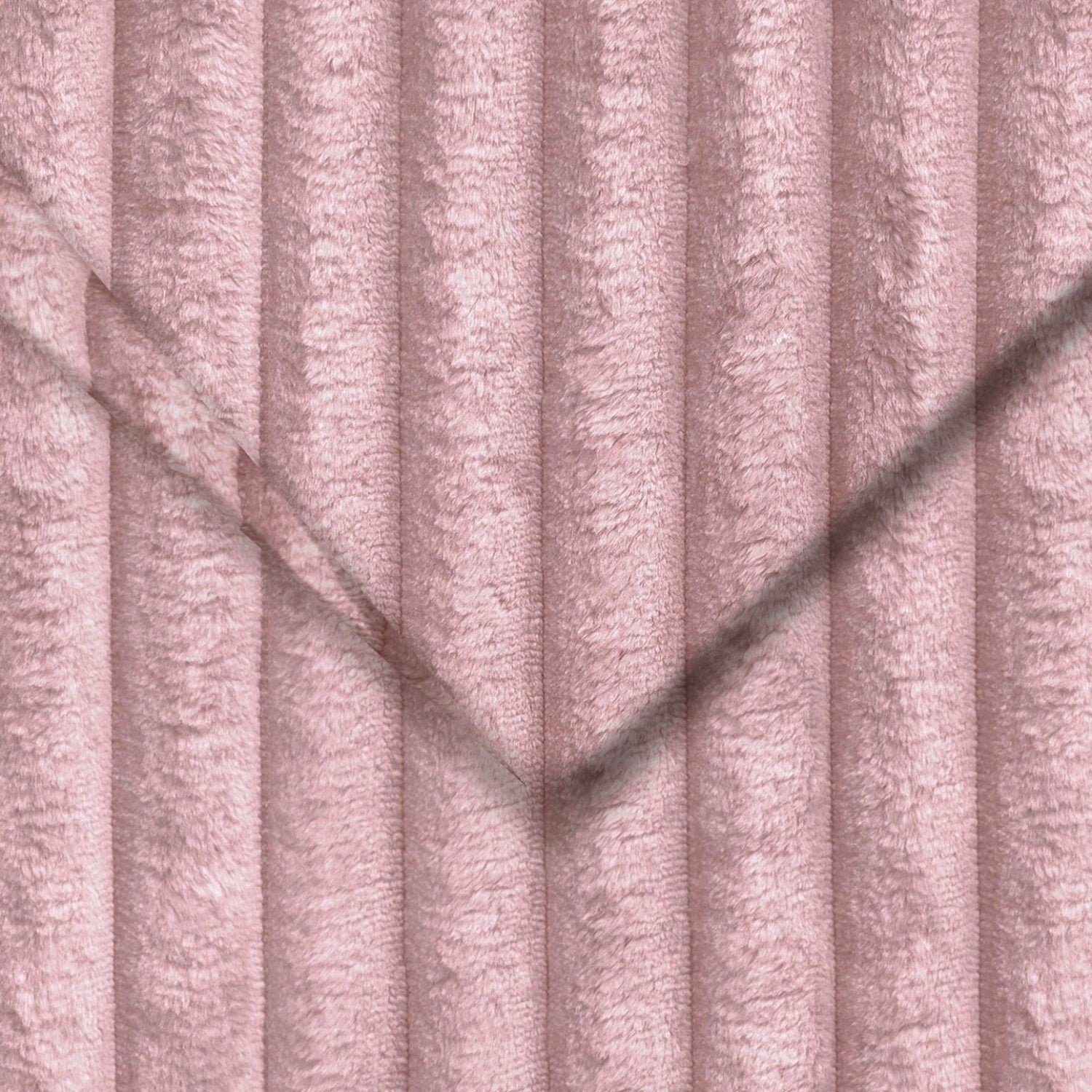 Upholstery Fabric TILIA Velour - Dirty Pink