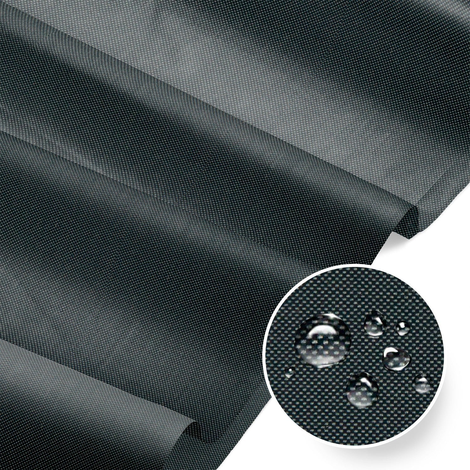 Water Resistant Fabric Oxford - Graphite