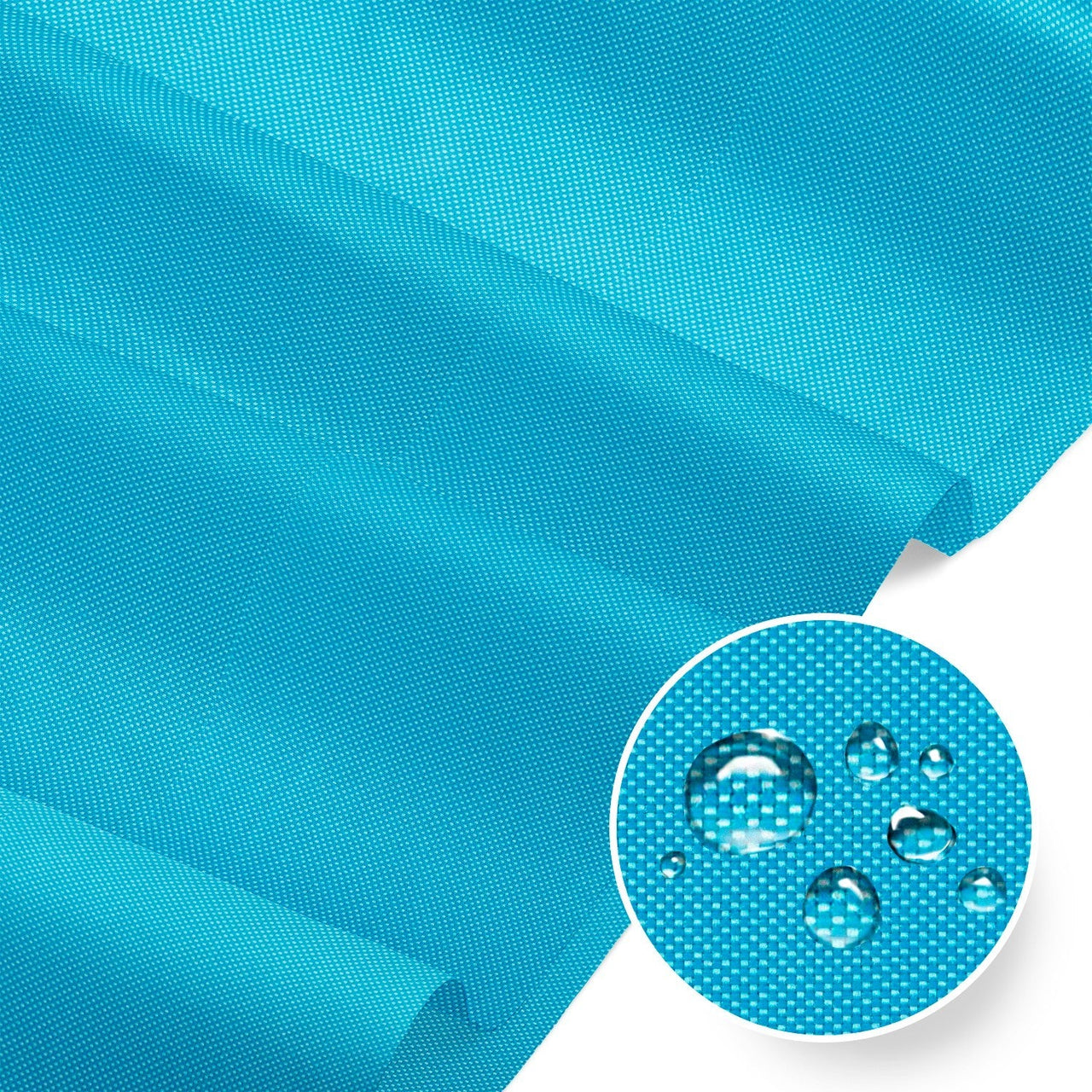 Water Resistant Fabric Oxford - Light Azure